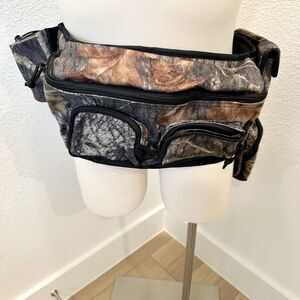 Fieldline Camo Waist Belt Hunting Fanny Pack Removable Attachments 3 included